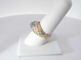 .32 Ctw Diamonds 14k Yellow Gold 14k 5.2 Grams Ring Size 8 Sd0425pizsa