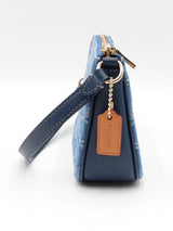 Coach Nolita 19 Handbag In Signature Indigo Denim Jacquard Fw0726ordu