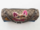 Gucci Gg Supreme Embroidered Dyonysus Cat Multi-color Handbag Aa0525ixzsa