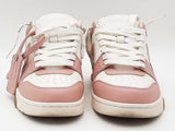 Off-white Out Of Office Pink Shoes Size 8 With Box Aa0826crsa