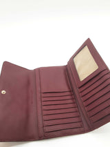 Michael Kors Merlot Jet Set Trifold Wallet Eb1125orde