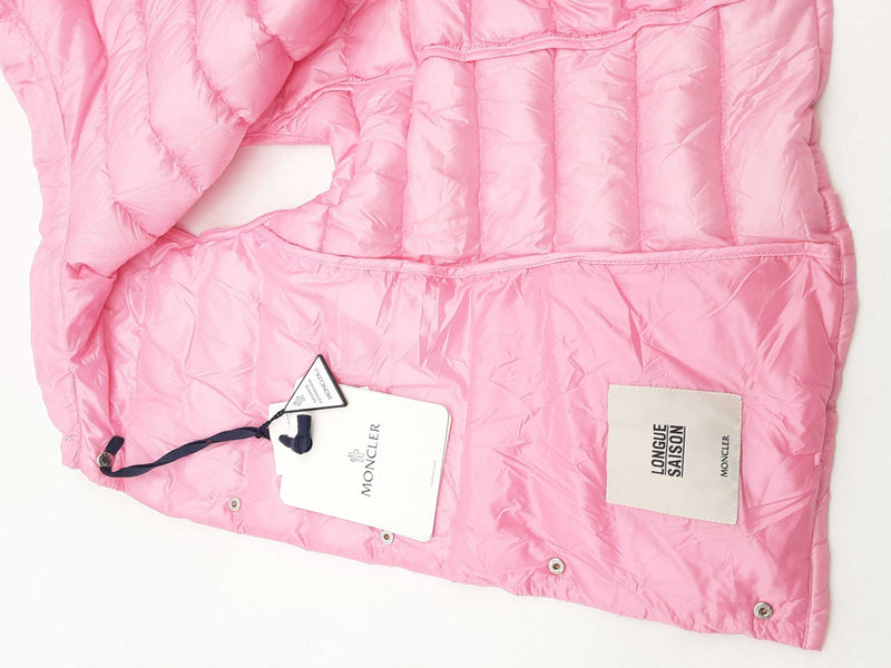 Moncler Liane Classic Puffer Vest Pink Size 2 Aa0225ocrsa