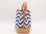 Dooney & Bourke Chevron Brenna Multi-color Handbag Aa1025oxsa