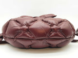 Chanel Chesterfield Burgundy Red Puffy Quilted Leather Backpack Do0625oxzxde