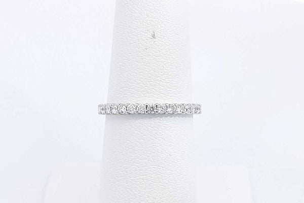 Approx. 0.26ctw Diamond Ring In 14k White Gold 1.5 Grams Size 6.25 Eb0125lxzsa