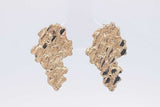 10k Yellow Gold Nugget Stud Earrings 2.7 Grams Eb0426lorsa