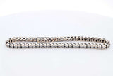 2.88ctw Diamond Tennis Bracelet 14k Yellow Gold 17.5 Grams 7.5 Inch Eb0125erxsa