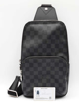 Louis Vuitton Avenue Sling Bag In Damier Graphite Coated Canvas Fw0826ixzdu