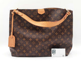 Louis Vuitton Graceful Mm In Monogram Canvas & Vachetta Leather Fw1225czxdu