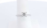 14k White Gold Lab Grown Diamond Solitaire Ring Size 7.5 Ebpcedu 144020004854