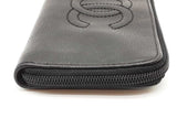 Chanel Cc Timeless Caviar Zip Around Wallet Eb0826lxzde