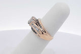 1.26cttw Diamond 10k Yellow Gold Ring 4.3 Grams Size 5.25 Eb0526rxzsa