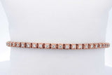 1.74cttw Diamond Tennis Bracelet In 10k Rose Gold 10.9 Grams 8 Inch Eb0826ixzde