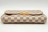 Louis Vuitton Damier Azur Favorite Shoulder Bag Eb1024oxzsa