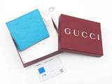 Gucci Gg Embossed Rubber-effect Bifold Wallet In Bright Splash Blue Fw0526ocrdu