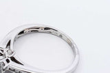 0.46ctw Diamond Ring In 10k White Gold 3.1 Grams Size 7 Eb1025lpxdu