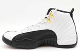 Nike Air Jordan 12 Retro Black & White Taxi Sneakers Size 9.5 Eb0126lwxde