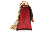 Fendi Kan U Red Leather Shoulder Bag Eb1125rxzde