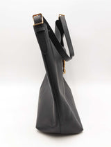 Rebecca Minkoff Megan Black Pebbled Leather Hobo Bag Sd0925rzsa