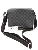 Louis Vuitton Damier Graphite District Messenger Bag Eb0826oxzsa