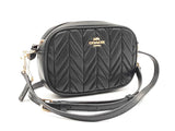 Coach Convertible Crossbody Belt Bag In Quilted Black Leather Fw0926lrdu