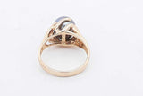 Tahitian Pearl Ring In 14k Yellow Gold Grams Size 7 Eb0726wcrsa