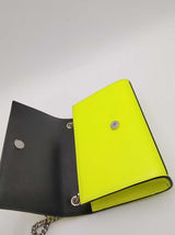 Yves Saint Laurent Neon Yellow Leather Kate Crossbody Bag Eb1026ixzsa