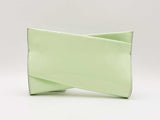 Christian Louboutin Loubitwist Patent Leather Clutch In Studio Green Fw0725lxzdu