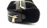 Gucci Black Suede Patent Web Ophidia Belt Bag Eb0424rrxdu