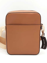 Michael Kors Embossed Pebble Leather Messenger Brown Aa0726rzsa