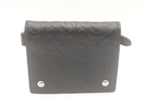 Burberry Monogram Trifold Embossed Black Wallet Sd0825lzxsa