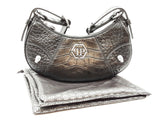 Phillip Plein Crocodile Embossed Shoulder Bag Sd0725czxde