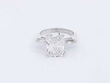 4.86ctw Lab Grown Diamond Ring In 14k White Gold 4.96 Grams Size 7 Eb0225lrrxsa