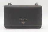 Prada Black Nylon & Saffiano Leather Shoulder Bag Eb0526clrsa
