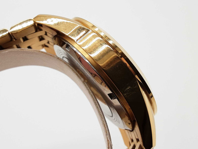 Bulova 97a162 43 Sutton Goldtone Stainless Steel Automatic Watch Do0825lrxde