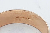 14k Yellow Gold Band Ring 6 Grams Size 10.5 Eb0926wxzsa