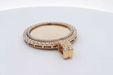 14k Yellow Gold Diamond Memory Frame Pendant 43.3 Grams Eb0326owxzsa