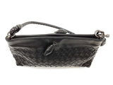 Bottega Veneta Intrecciato Black Leather Mini Shoulder Bag Sd0626oorde