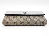 Gucci Metallic Calfskin Gg Supreme Petite Marmont Wallet Chain Bag Sd0926orzdu
