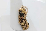 14k Yellow Gold Nugget Pendant 12.3 Grams Eb0926exzsa