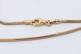 18k Yellow Gold Chain Necklace 4.6 Grams 18 Inch Eb0426pxzsa