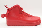 Nike Air Force 1 Foamposite Red High Top Sneakers Sz 10.5 Bv1172-600 Eb0126lxzsa