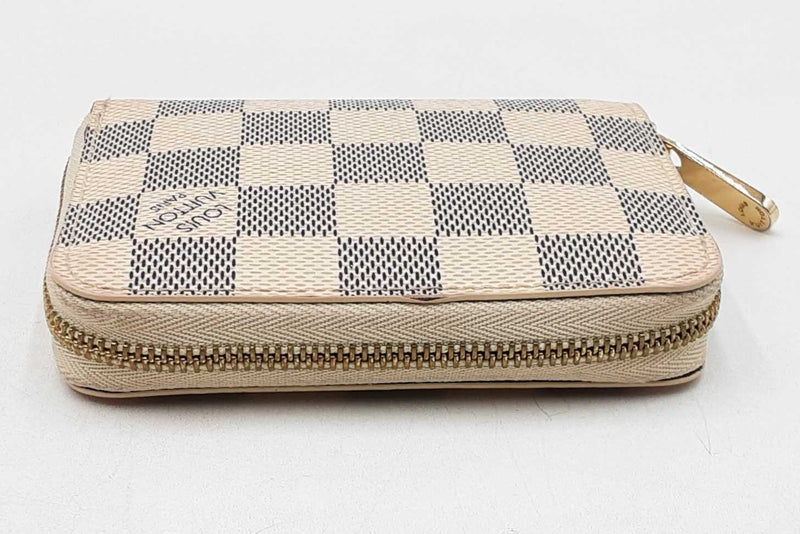 Louis Vuitton Damier Azure Zippy Coin Purse Wallet Eb1125lrxdu