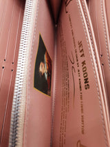Louis Vuitton Jeff Koons Fragonard "Girl With Dog" Pink Zippy Wallet Do0325cxzde