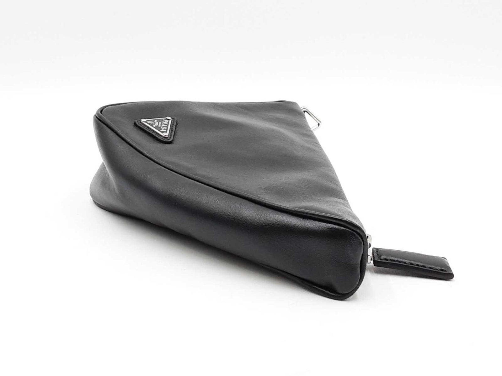 PRADA マドラス クラッチバッグ PRADA プラダ クラッチバッグ メンズ 三角ロゴ 箱型 セカンド