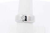 0.25ctw Diamond Band Ring In 14k White Gold 12.3 Grams Size 7 Eb0825corsa