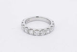 1.98cttw Lab Grown Diamond Ring In 14k White Gold 5.3 Grams Size 7 Eb1225spssa