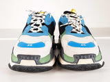 Balenciaga Triple S Blue Black Green Beige Chunky Sneakers Size 13 Sd0526lzxde