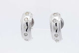 0.24cttw Diamond Stud Earrings In 14k White Gold 4.6 Grams Eb0526wxzsa