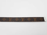 Louis Vuitton Brown Monogram Coated Canvas Leather Belt Size 70/28 Do0726lxzde